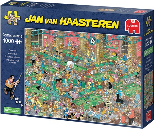 Jan van Haasteren -  Krijt op Tijd (1000 stukjes)-3