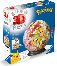 Pokemon Verzamel ze Allemaal! 3D Puzzelbal (73 stukjes)