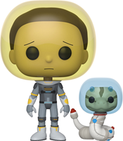 Funko Pop! - Rick & Morty Space Suit Morty with Snake #690-2