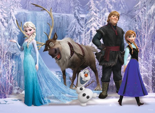 Disney Frozen Puzzel (100 XXL stukjes)-2