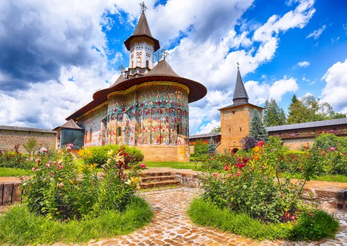 Sucevita Monastery - Suceava Puzzel (1000 stukjes)-2