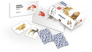 Afbeelding van het spelletje Dierenfamilies - Memospel met Drie Kaarten