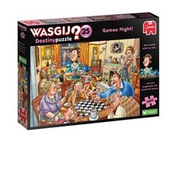 Wasgij Destiny 25 - Spelletjesavond Puzzel (1000 stukjes)