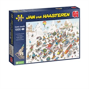 Jan van Haasteren - Van Onderen Puzzel (1000 stukjes)