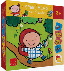 Afbeelding van het spelletje Clavis - Speel met Kaatje Dag Roodkapje Memo