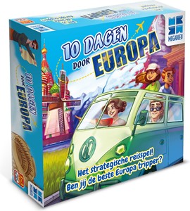 Afbeelding van het spelletje 10 Dagen door Europa - Bordspel