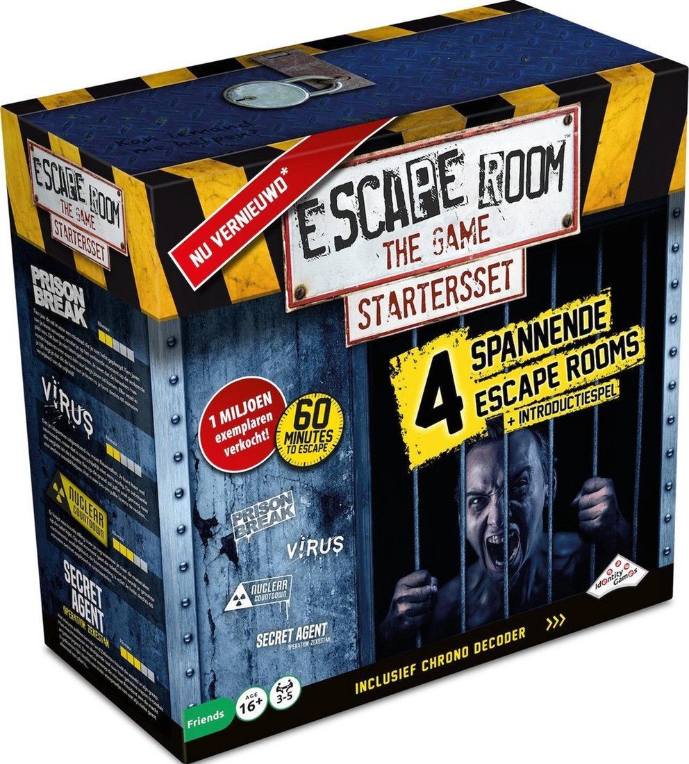 eetpatroon Neuropathie favoriete Escape Room Bordspel - kopen bij Spellenrijk.nl