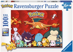 Afbeelding van het spel Pokemon Puzzel (100 XXL stukjes)