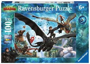 Ravensburger Dragon The Hidden World 3 Puzzel 100 Xxl ravensburger kopen in de aanbieding