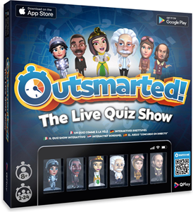 Afbeelding van het spelletje Outsmarted - The Live Quiz Show