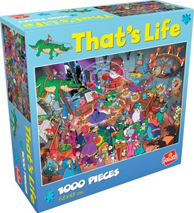 Afbeelding van het spelletje That's Life - Magic Puzzel (1000 stukjes)