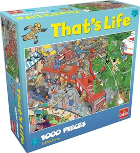 Afbeelding van het spel That's Life - Fire Station Puzzel (1000 stukjes)
