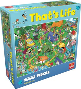 Afbeelding van het spelletje That's Life - Camping trip Puzzel (1000 stukjes)