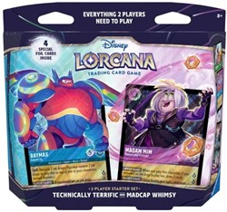 Disney Lorcana TCG - Hyperia City 2 Player Starter Deck - Technical Terrific vs Madcap Whimsy