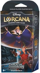 Disney Lorcana TCG - Rise of the Floodborn Starter Deck The Queen & Gaston