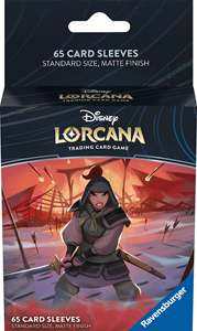 Afbeelding van het spelletje Disney Lorcana TCG - Rise of the Floodborn Card Sleeve - Mulan