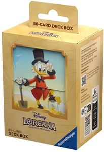 Afbeelding van het spelletje Disney Lorcana TCG - Into the Inklands Deckbox - Scrooge McDuck