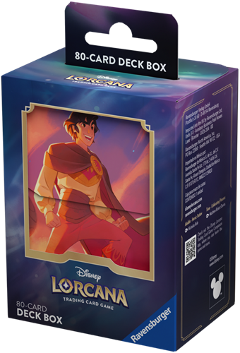 Disney Lorcana TCG - Shimmering Skies Deck Box - Alladin