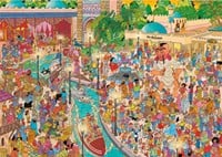 Jan van Haasteren - De Efteling Fata Morgana Puzzel (1000 stukjes)-2
