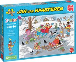 Jan van Haasteren Junior 17 - Schaatsen (240 stukjes)