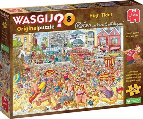 Wasgij Retro Orginal 8 - Vloed! (1000 stukjes)