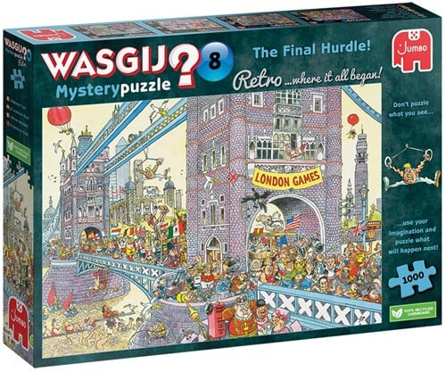 Wasgij Retro Mystery 8 - De laatste horde! (1000 stukjes)