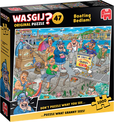 Wasgij Original 47 - De boot in! Puzzel (1000 stukjes)