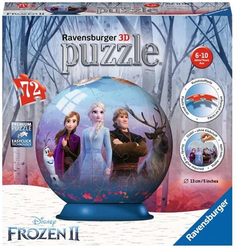 3D Puzzel - Frozen 2 Bal (72 stukjes)