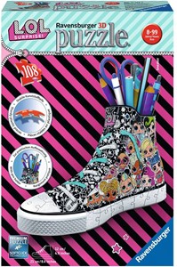 Afbeelding van het spel 3D Puzzel - Sneaker L.O.L. Surprise (108 stukjes)