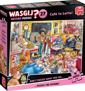 Wasgij Destiny 27 - De Koffieshop Puzzel (1000 stukjes)