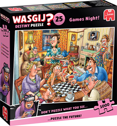 Wasgij Destiny 25 - Spelletjesavond Puzzel (1000 stukjes)
