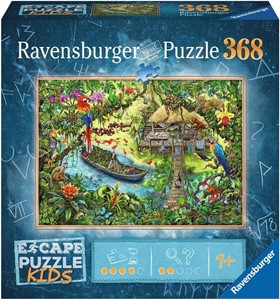 Afbeelding van het spelletje Escape Puzzel Kids - Jungle (368 stukjes)