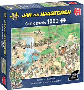 Jan van Haasteren - Jungletocht Puzzel (1000 stukjes)