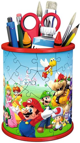 3D Puzzel - Pennenbak Super Mario (57 stukjes)-2