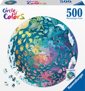 Afbeelding van het spelletje Circle of Colors - Ocean and Submarine Puzzel (500 stukjes)