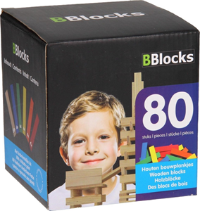 Bblocks Kleur 80 stuks