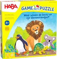Game meets Puzzle - Waar Wonen de Leeuw en zijn Dierenvriendjes?