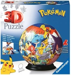 Pokemon Bal - 3D Puzzel (72 stukjes)