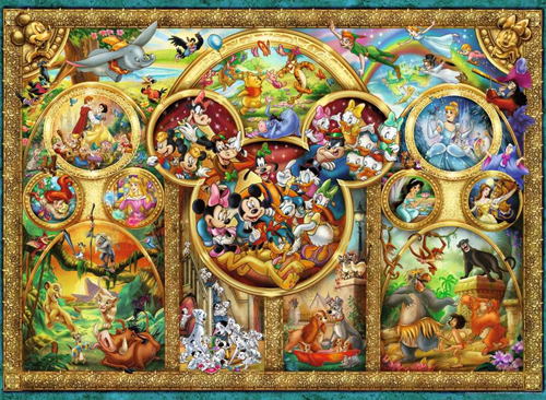 Disney Familie Puzzel (500 stukjes)-2
