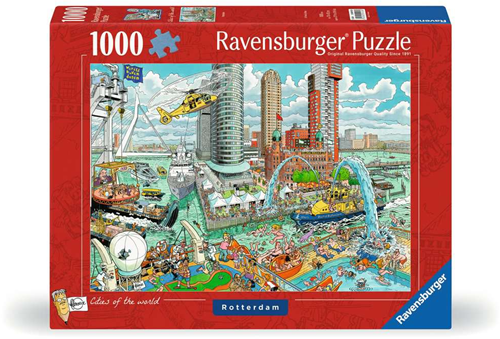 Fleroux - Rotterdam Puzzel (1000 stukjes)
