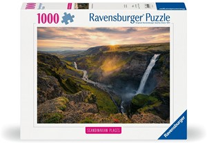 Hairfoss Waterval IJsland Puzzel (1000 stukjes)