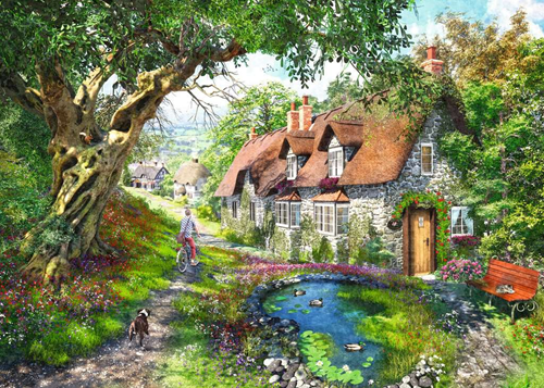 Flower Hill Lane Puzzel (1000 stukjes)-2