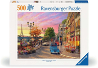 Avondsfeer in Parijs Puzzel (500 stukjes) (doos beschadigd)
