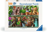 Katjes in het Rek Puzzel (500 stukjes)