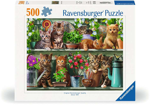 Katjes in het Rek Puzzel (500 stukjes)