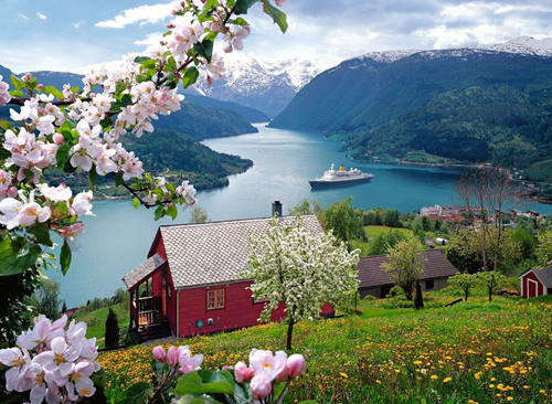 Scandinavische Idylle Puzzel (500 stukjes)-2