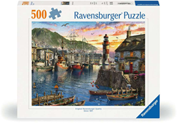 Ochtend bij de Haven Puzzel (500 stukjes)