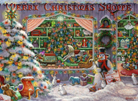The Christmas shop Puzzel (500 stukjes)-2