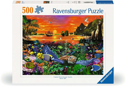 Schildpad in het Rif Puzzel (500 stukjes)
