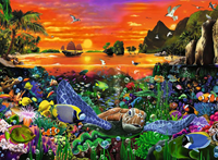 Schildpad in het Rif Puzzel (500 stukjes)-2